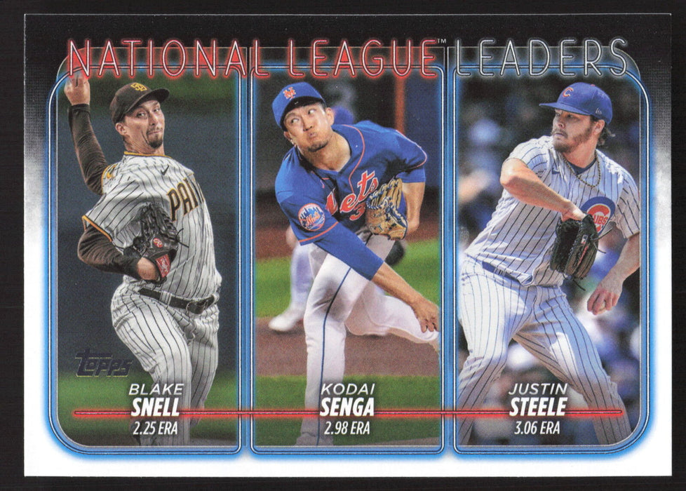 2024 Topps #212 National League Leaders ERA