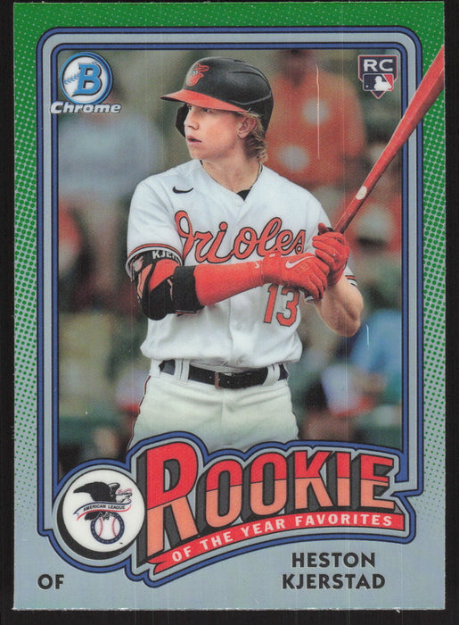 2024 Bowman #ROY-14 Heston Kjerstad Rookie of the Year Favorites