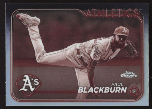 2024 Topps Chrome #43 Paul Blackburn Sepia Refractor