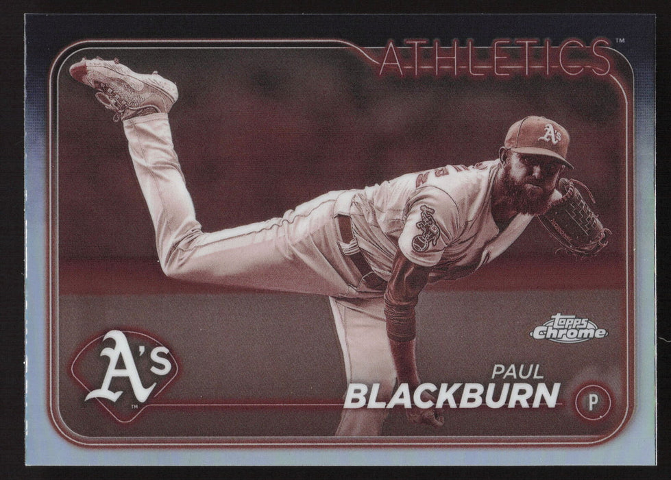 2024 Topps Chrome #43 Paul Blackburn Sepia Refractor