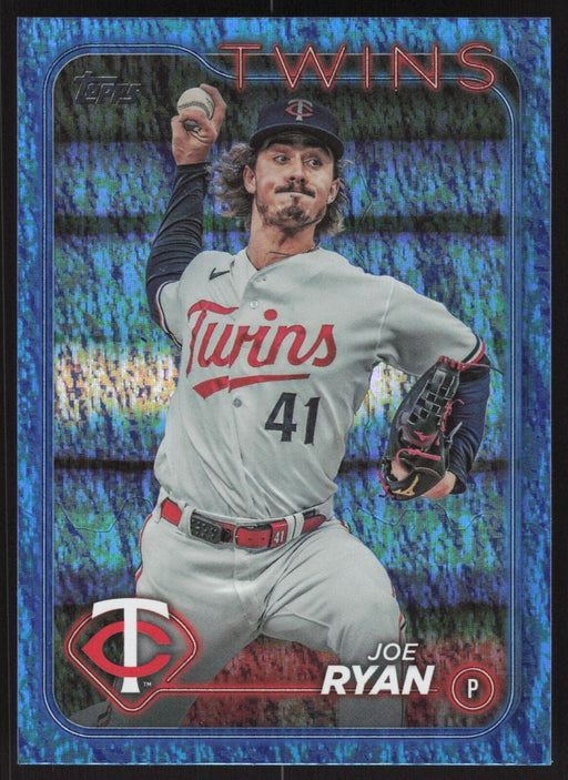 2024 Topps #175 Joe Ryan Blue Holofoil #/999