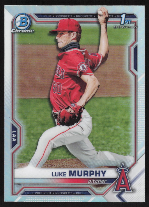 2021 Bowman Draft #BDC-167 Luke Murphy Chrome Refractor