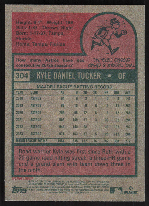 2024 Topps Heritage #304 Kyle Tucker Base