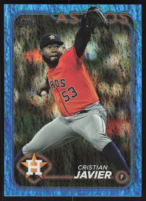 2024 Topps #269 Cristian Javier Blue Holofoil #/999