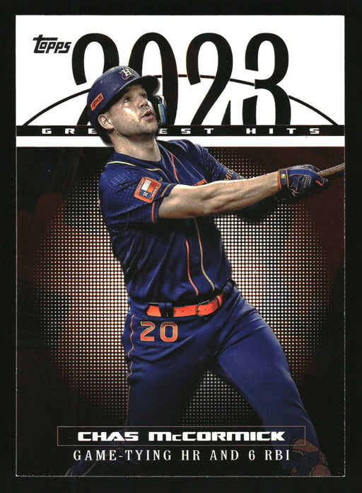 2024 Topps #23GH-7 Chas McCormick 2023 Greatest Hits