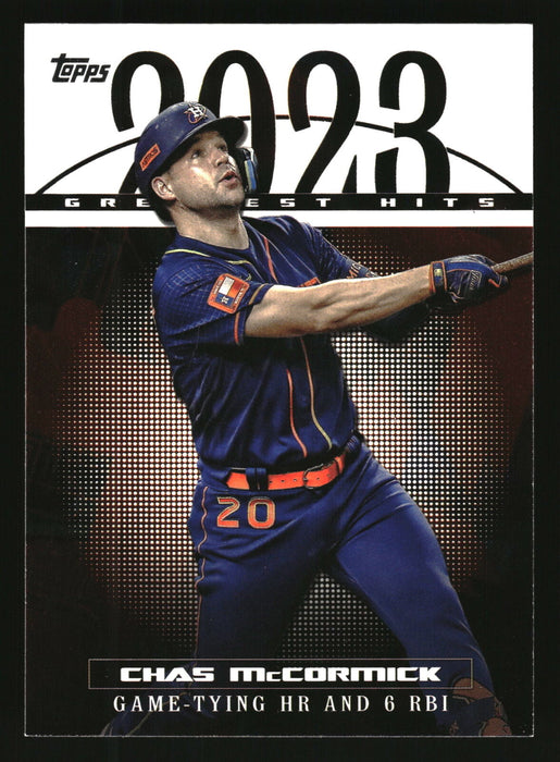 2024 Topps #23GH-7 Chas McCormick 2023 Greatest Hits