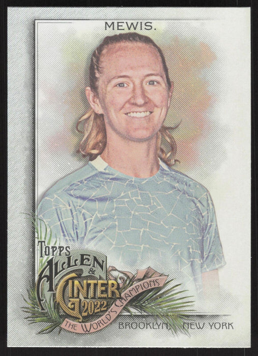 2022 Topps Allen & Ginter #233 Sam Mewis Silver Portrait