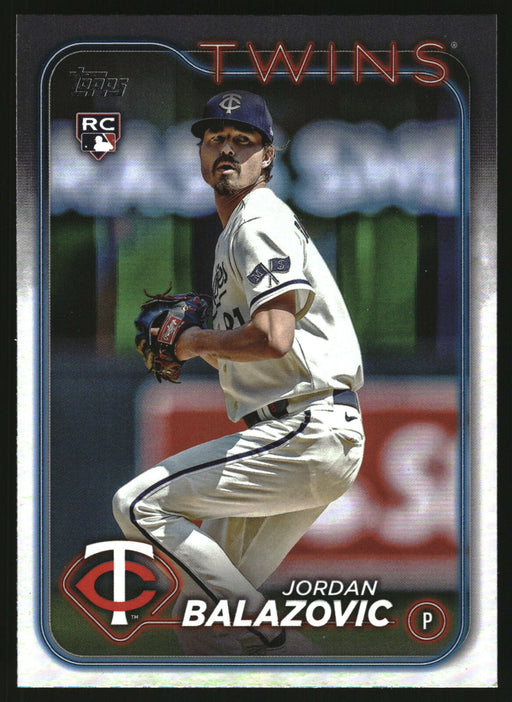 2024 Topps #263 Jordan Balazovic Rainbow Foil
