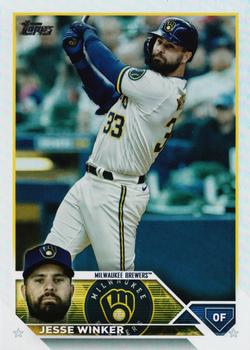 2023 Topps Update #US319 Jesse Winker Rainbow Foil