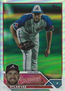 2023 Topps Update #US34 Dylan Lee Rainbow Foil