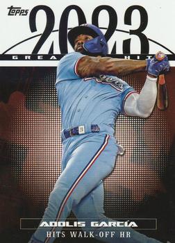 2024 Topps #23GH-22 Adolis García 2023 Greatest Hits