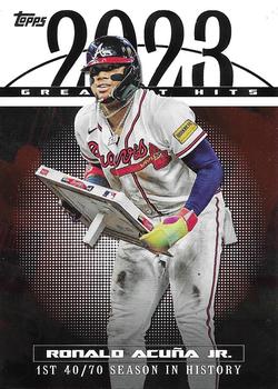 2024 Topps #23GH-5 Ronald Acuña Jr. 2023 Greatest Hits