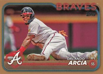 2024 Topps #88 Orlando Arcia Gold #/2024