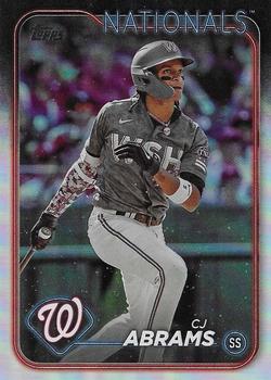 2024 Topps #37 CJ Abrams Rainbow Foil