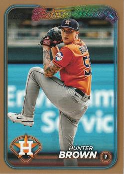 2024 Topps #30 Hunter Brown Gold
