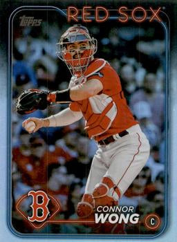 2024 Topps #104 Connor Wong Rainbow Foil