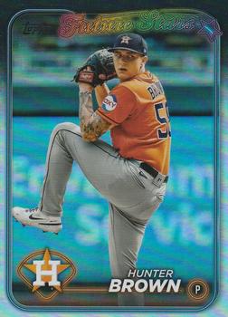 2024 Topps #30 Hunter Brown Rainbow Foil