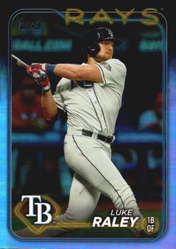 2024 Topps #181 Luke Raley Rainbow Foil