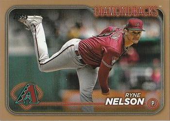 2024 Topps #334 Ryne Nelson Gold #/2024