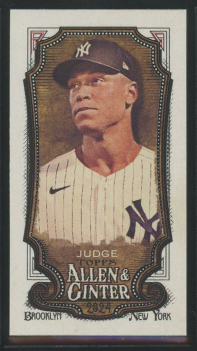 2024 Topps Allen & Ginter #86 Aaron Judge Mini