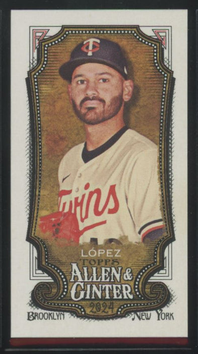 2024 Topps Allen & Ginter #321 Pablo López Mini