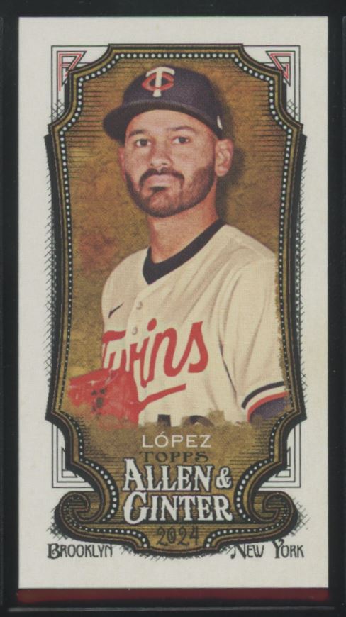 2024 Topps Allen & Ginter #321 Pablo López Mini