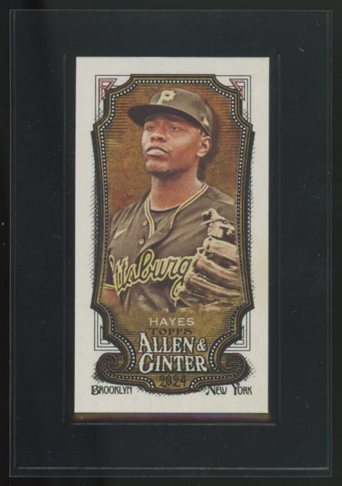 2024 Topps Allen & Ginter #42 Ke'Bryan Hayes Mini A&G Back