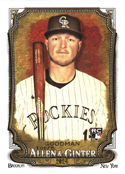 2024 Topps Allen & Ginter #3 Hunter Goodman