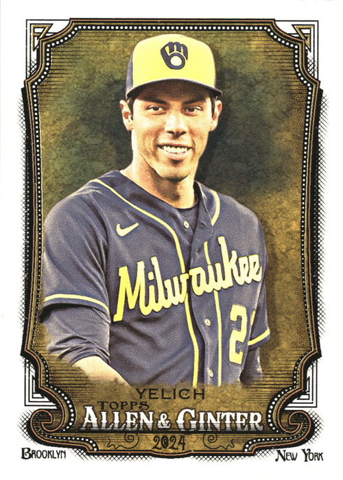 2024 Topps Allen & Ginter #43 Christian Yelich