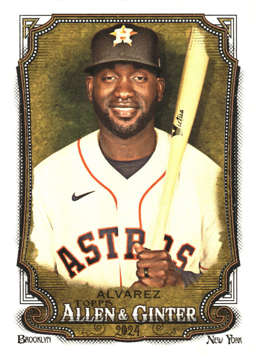 2024 Topps Allen & Ginter #83 Yordan Alvarez