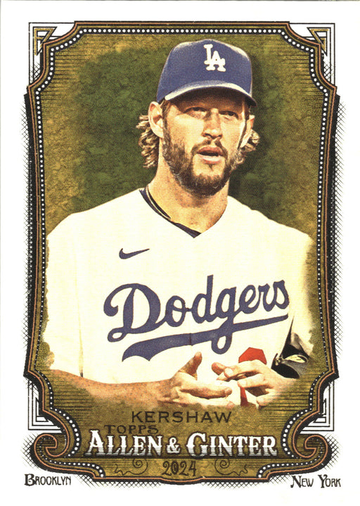 2024 Topps Allen & Ginter #52 Clayton Kershaw