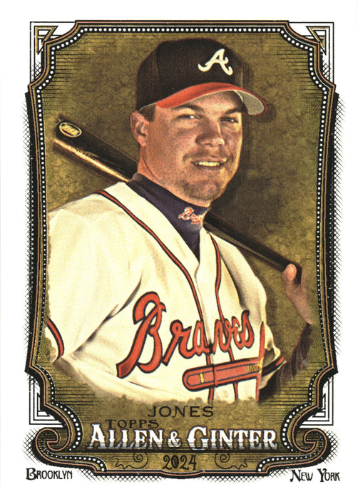 2024 Topps Allen & Ginter #159 Chipper Jones