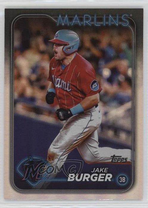 2024 Topps #125 Jake Burger Rainbow Foil