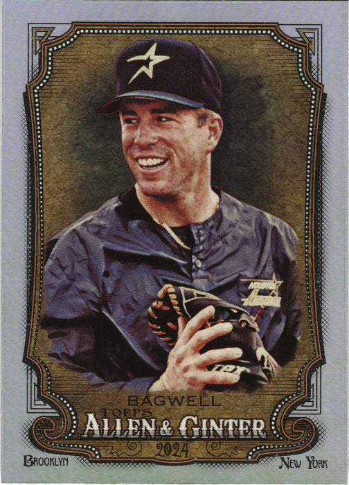 2024 Topps Allen & Ginter #339 Jeff Bagwell Silver Portrait