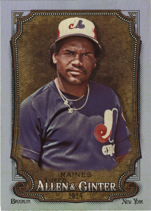 2024 Topps Allen & Ginter #336 Tim Raines Silver Portrait