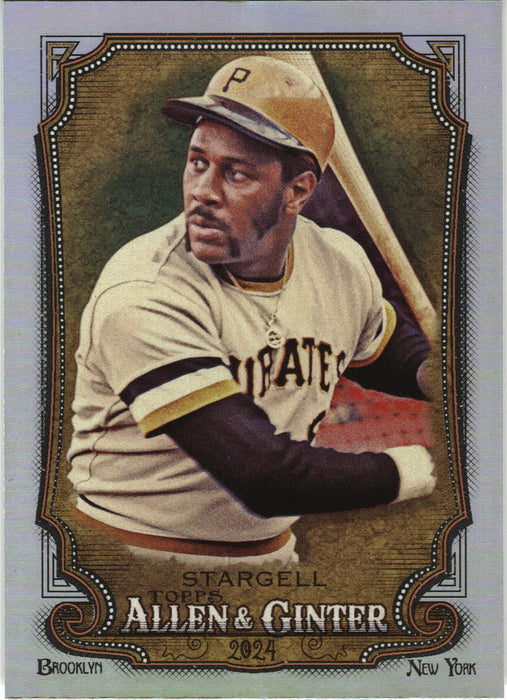 2024 Topps Allen & Ginter #332 Willie Stargell Silver Portrait