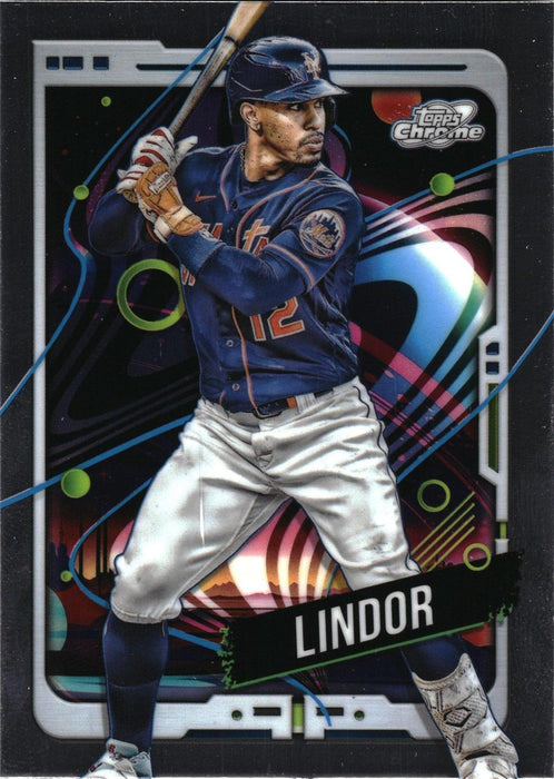 2024 Topps Chrome Cosmic #197 Francisco Lindor