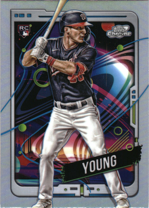 2024 Topps Chrome Cosmic #193 Jacob Young Refractors