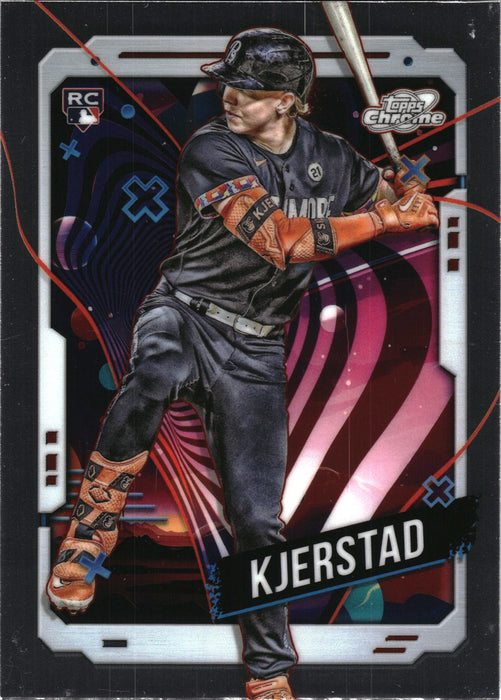 2024 Topps Chrome Cosmic #177 Heston Kjerstad