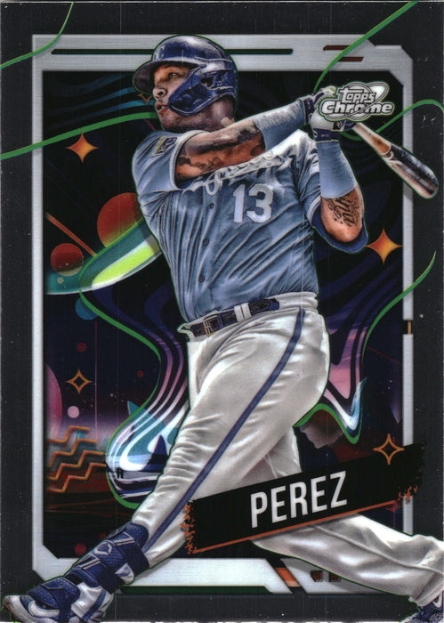 2024 Topps Chrome Cosmic #171 Salvador Perez