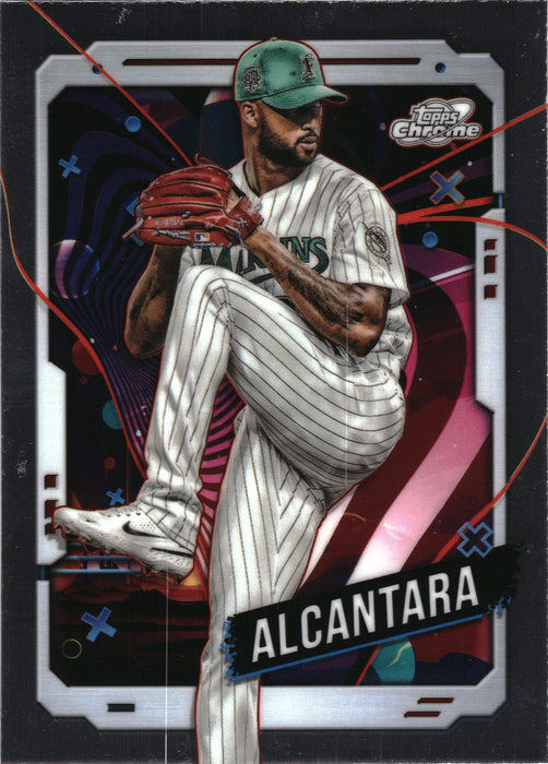 2024 Topps Chrome Cosmic #134 Sandy Alcantara