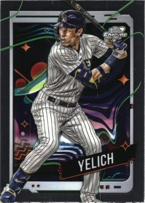 2024 Topps Chrome Cosmic #123 Christian Yelich