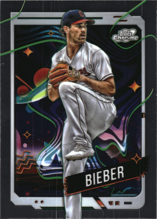 2024 Topps Chrome Cosmic #106 Shane Bieber