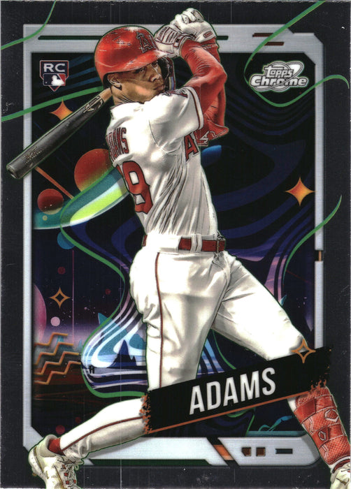 2024 Topps Chrome Cosmic #95 Jordyn Adams