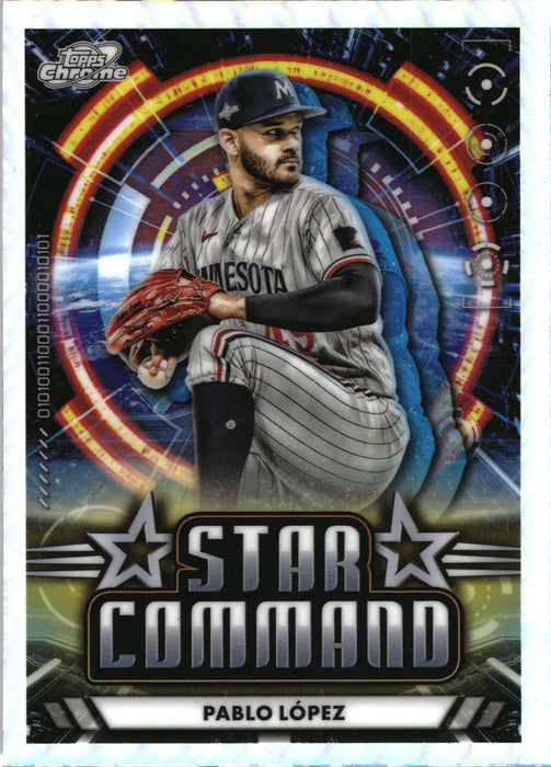 2024 Topps Chrome Cosmic #SC-15 Pablo López Star Command