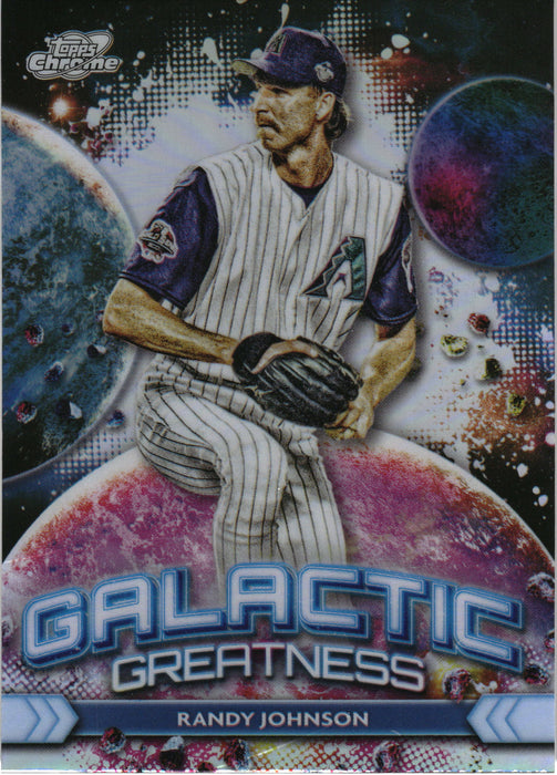 2024 Topps Chrome Cosmic #GG-12 Randy Johnson Galactic Greatness