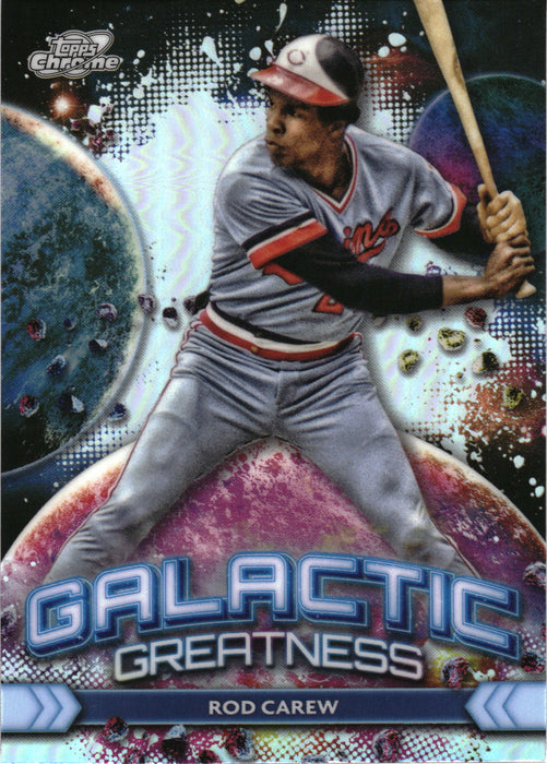 2024 Topps Chrome Cosmic #GG-20 Rod Carew Galactic Greatness