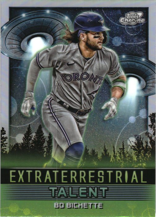 2024 Topps Chrome Cosmic #ET-7 Bo Bichette Extraterrestrial Talent