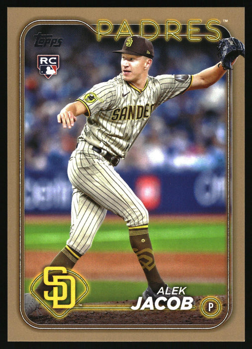 2024 Topps Update #US66 Alek Jacob Gold #/2024