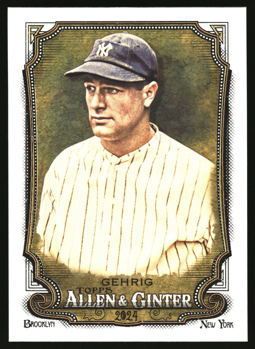 2024 Topps Allen & Ginter #129 Lou Gehrig